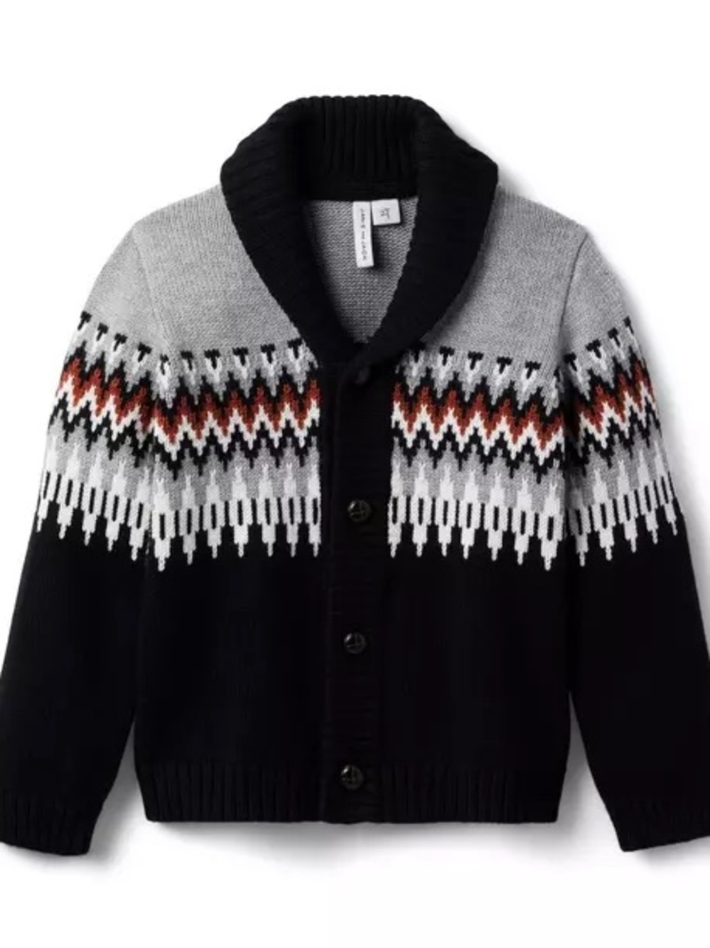 Janie and Jack JJ Fair Isle Cardigan